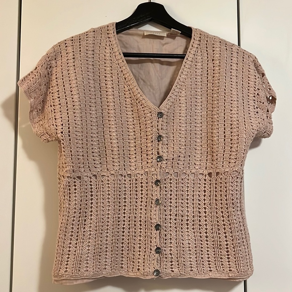 J Jill linen top size s